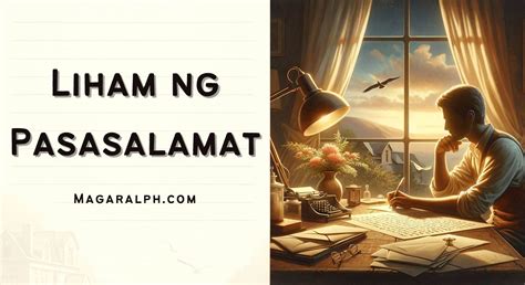 mga halimbawa ng liham|Liham Pasasalamat (10 Halimbawa) — MagaralPH.